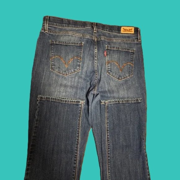 Levi's 525 red tab Perfect waist straight leg jeans size 31 - Picture 1 of 4